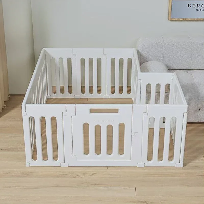 Jaula interior abierta para perros pequeños, 66CM de distancia de puerta, valla de plástico, jaula ecológica para perros, productos para mascotas, suministros, accesorios - imagen 2