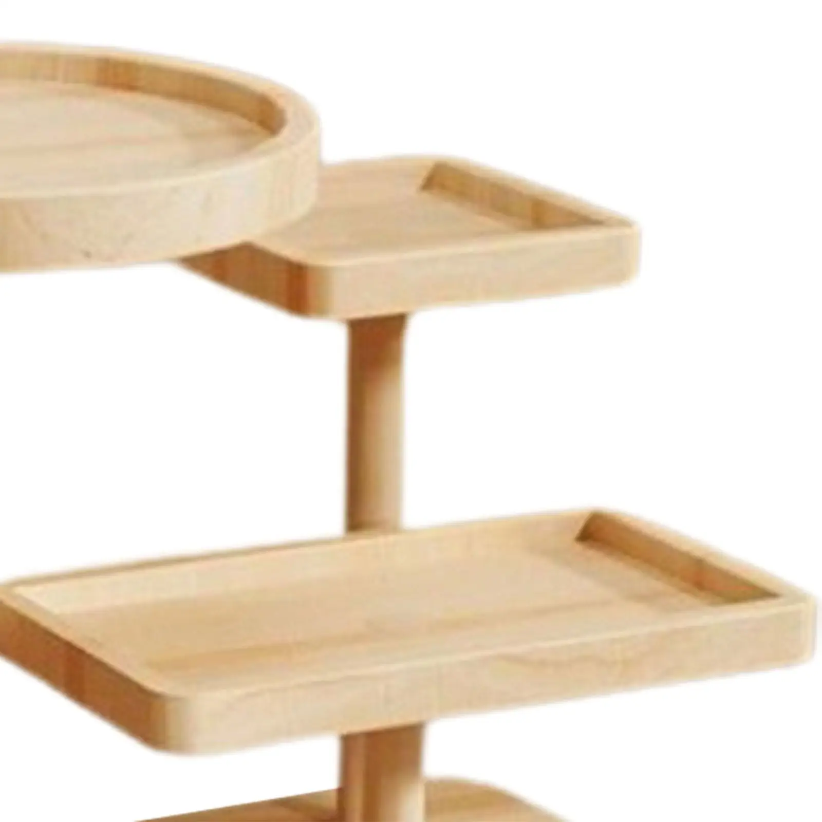 Soporte de bandeja escalonado, estante de exhibición de mostrador multiusos, soporte de pastel para fiesta en casa, restaurante, escritorio, dormitorio - imagen 5