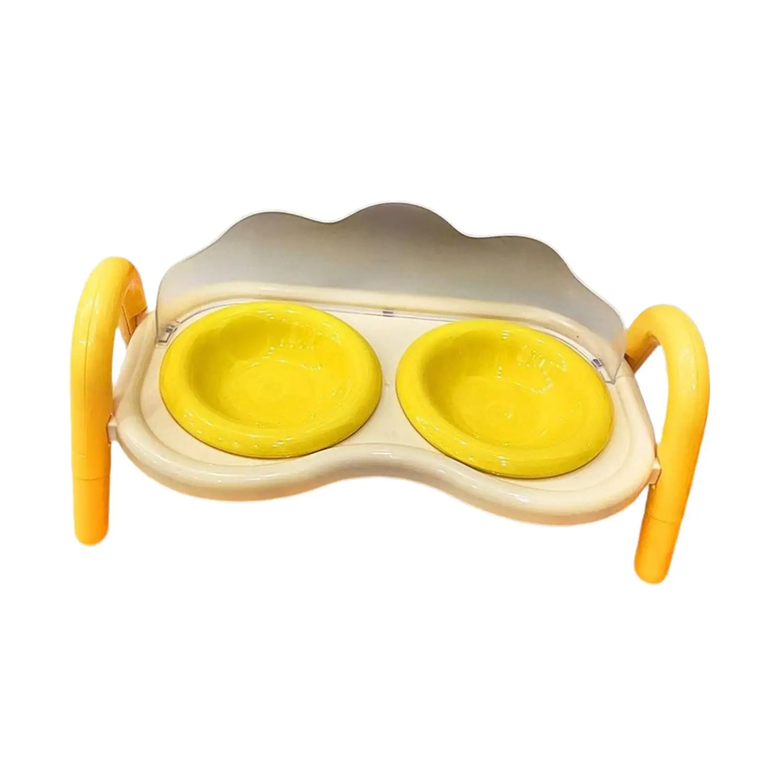 Raised Cat Bowls for Food and Water Portable for Puppy Kitten Cat Dishes