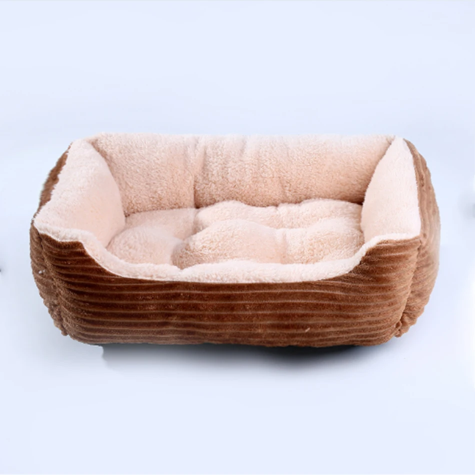 Cama de felpa para perro mediano