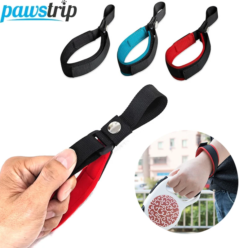 Correa ajustable para perro, correa para la muñeca, correa retráctil para perro, accesorio adicional, pulsera, anillo de seguridad, andador para perros, manos libres, 1 ud.