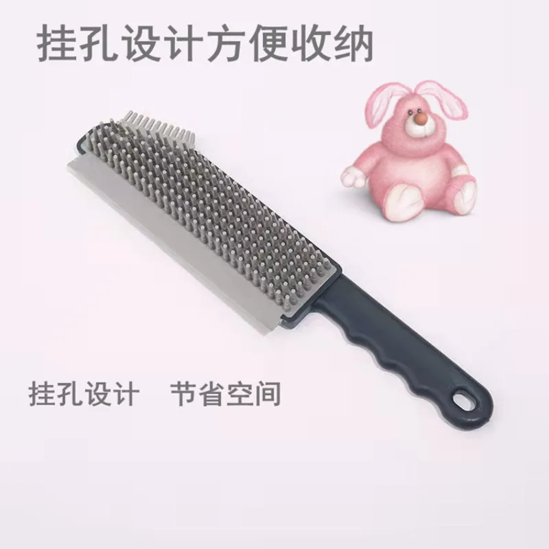 Cepillo de silicona para gato, removedor de pelo multifunción, rascador de aseo para mascotas, sofá, ropa, herramientas de limpieza de pelo, suministros para mascotas - imagen 4