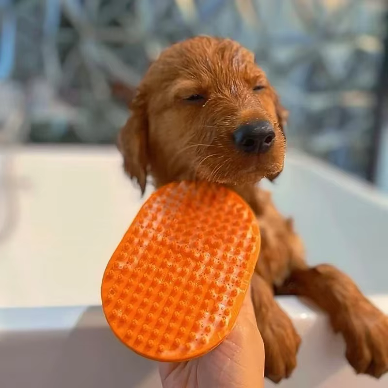 Cepillo quitapelo para perros y gatos – Cerdas ajustables y mango suave - imagen 4