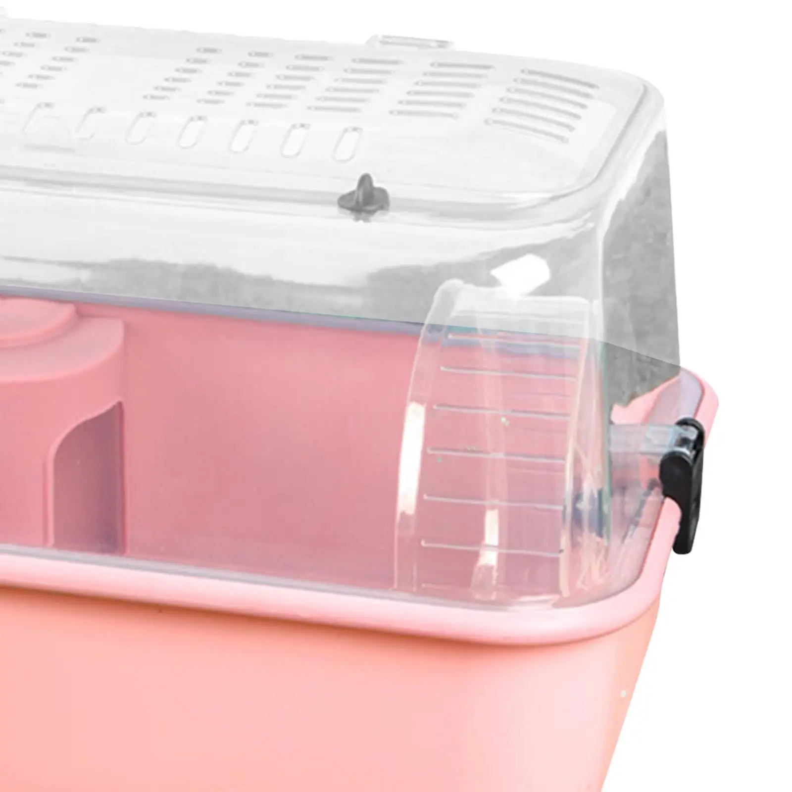 Hamster Cage Outgoing Carrier Sleep with Water Bottle Exercise Wheel Hamster Habitat Small Animal Cage for Mice Sugar Glider