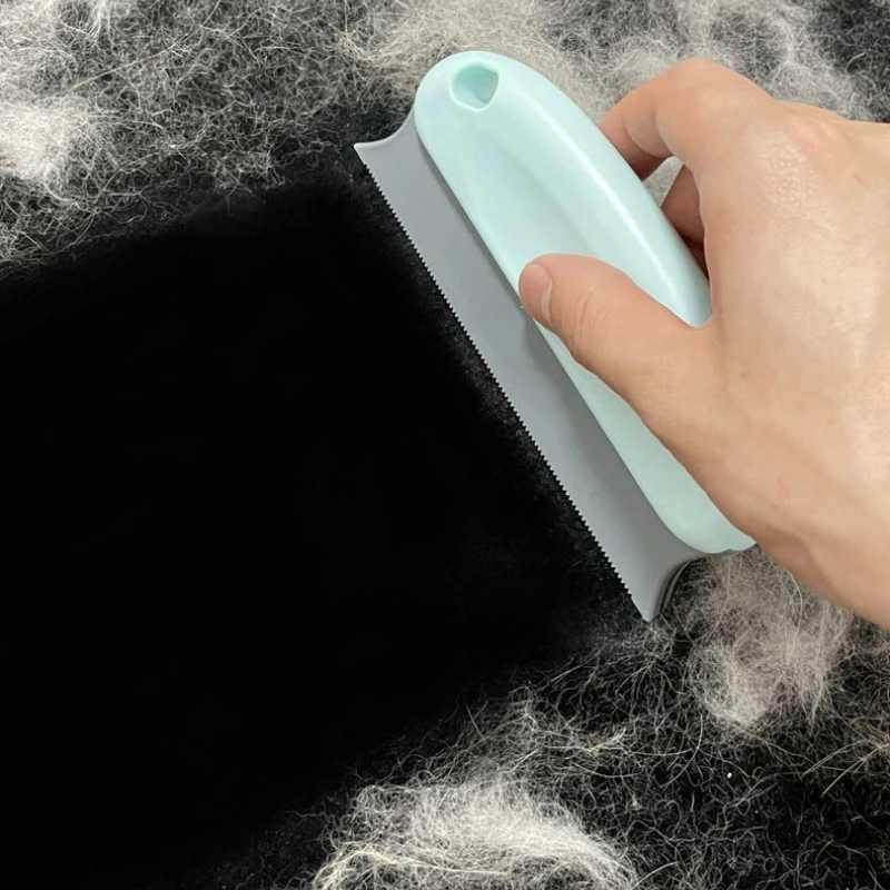 Cepillo eficaz para quitar el pelo de mascotas para gatos y perros, herramienta portátil para quitar el pelo de pelusa, cepillo de limpieza de polvo de tela pelusa para el hogar - imagen 4