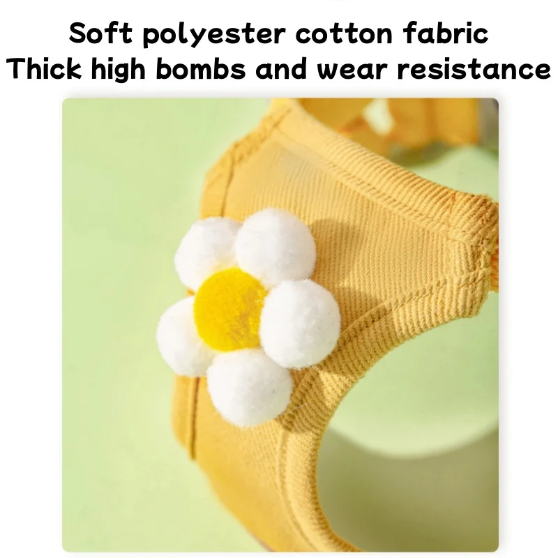 Arnés para perros pequeños y medianos, correa para el pecho para cachorros, chaleco con arnés ajustable para gatos, cuerda para caminar al aire libre, accesorios para perros - imagen 5