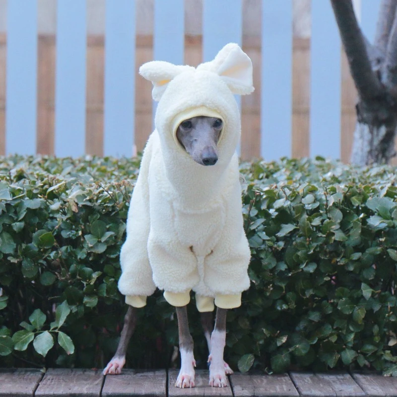 Monos de invierno gruesos para galgos y Whippets – A prueba de viento - imagen 3