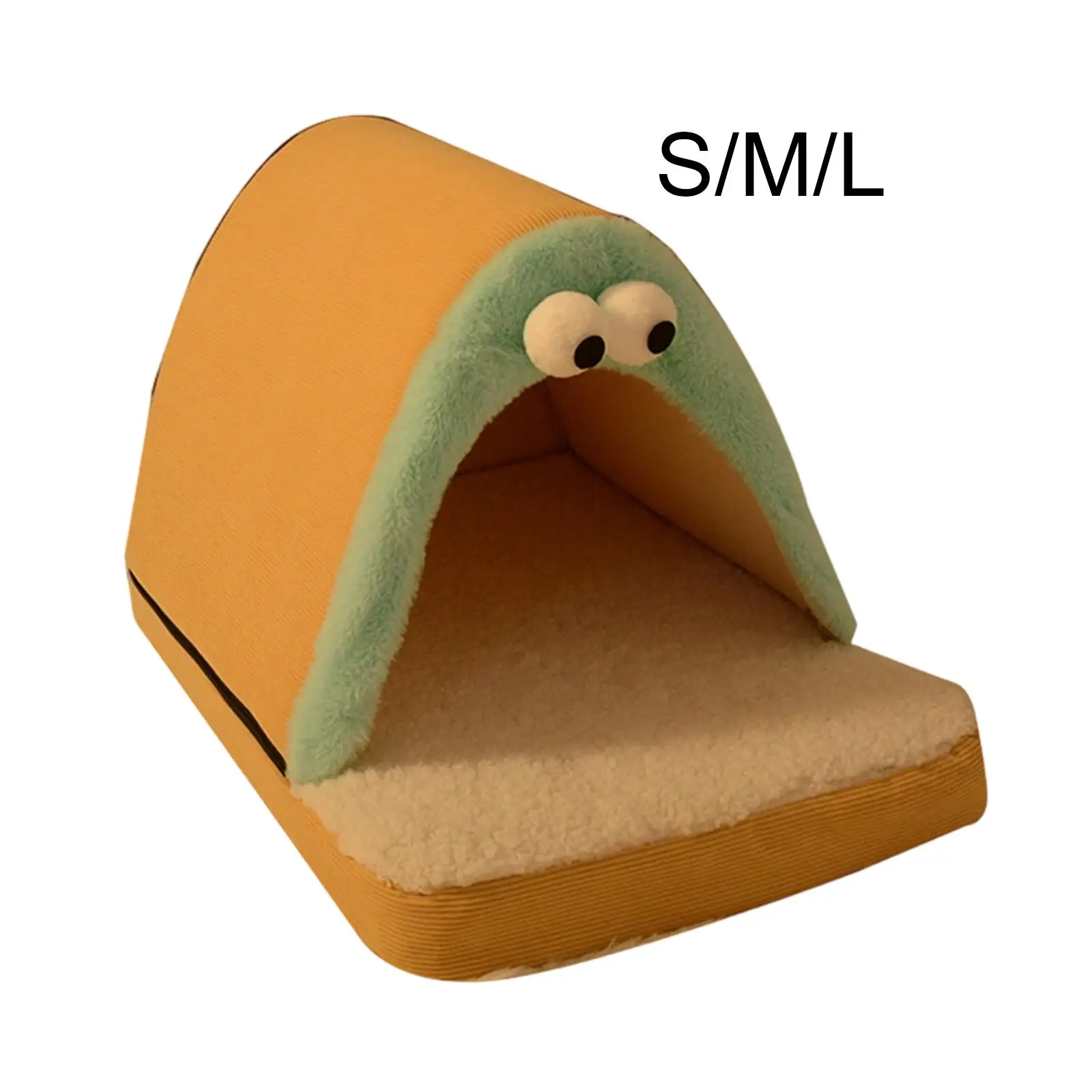 Cama nido de pana para gatitos y cachorros – Suave con viscoelástica