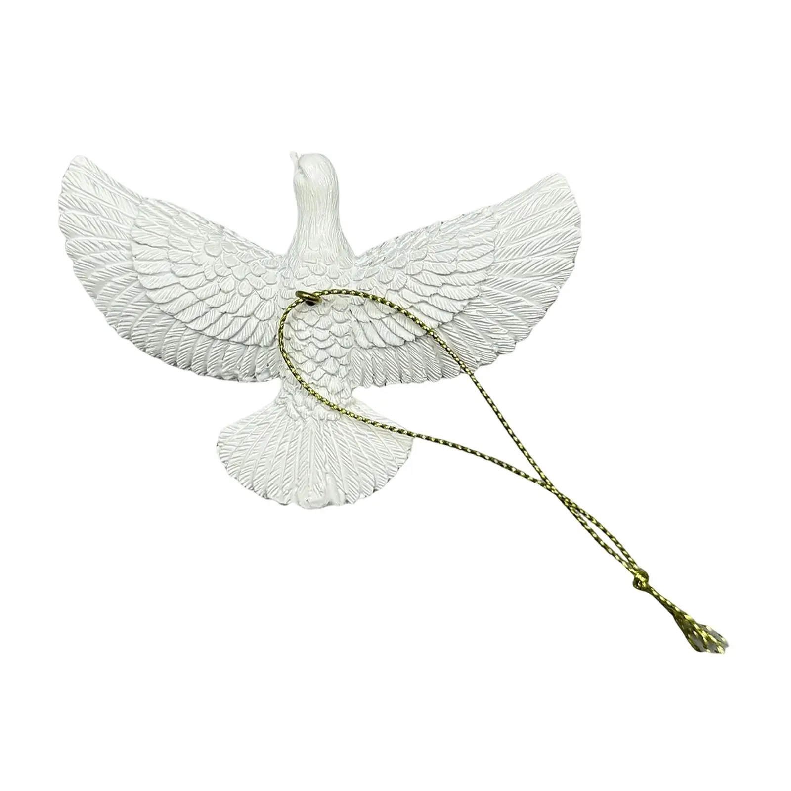 Adorno de paloma de la amistad, decoración navideña, adorno colgante decorativo creativo de Navidad para cumpleaños, aniversario, corona de oficina - imagen 3