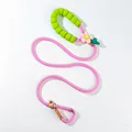 leash pink flower 