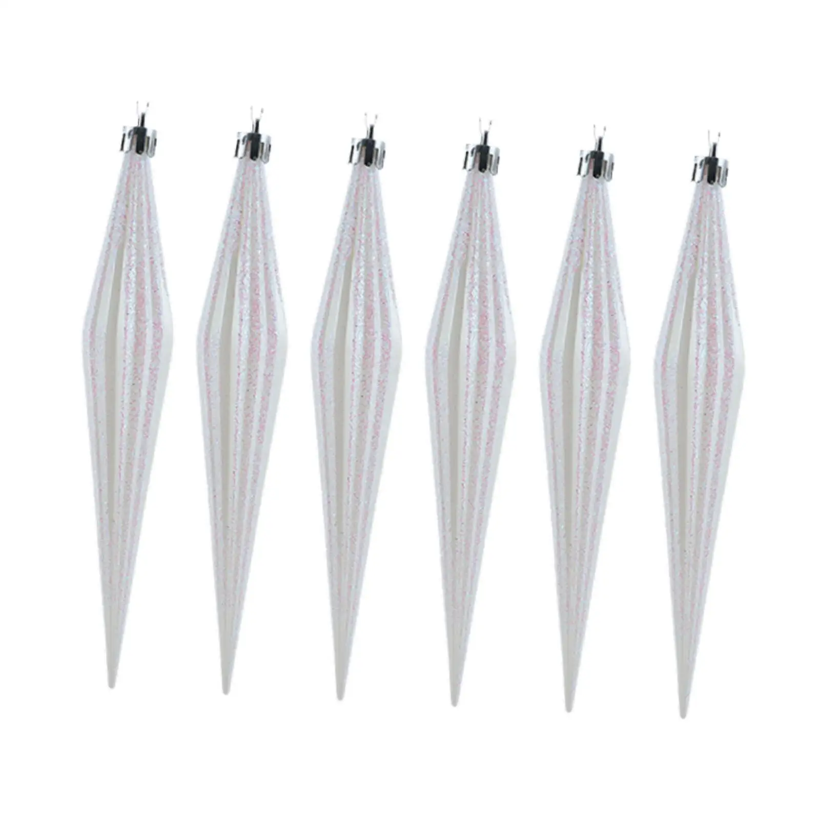 6 Pieces Christmas Tree Ornament Home Snow Party Wreath Decor Hanging Ornament Pendant 6 Pieces Christmas Tree Ornament Home Snow Party Wreath Decor Hanging Ornament Pendant