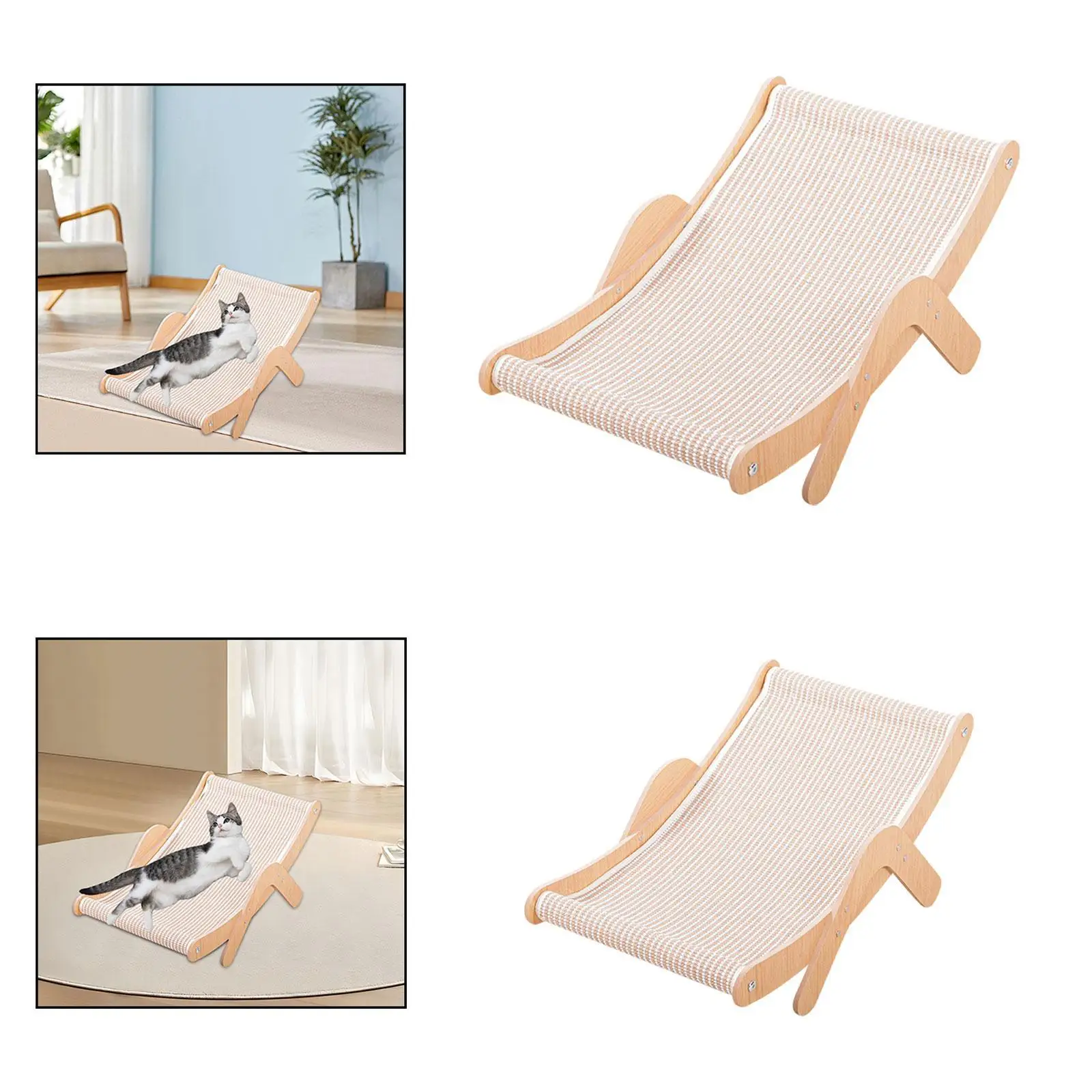 Sisal Cat Scratcher Bed Wear Resistant for Grinding Claw Furniture Protector