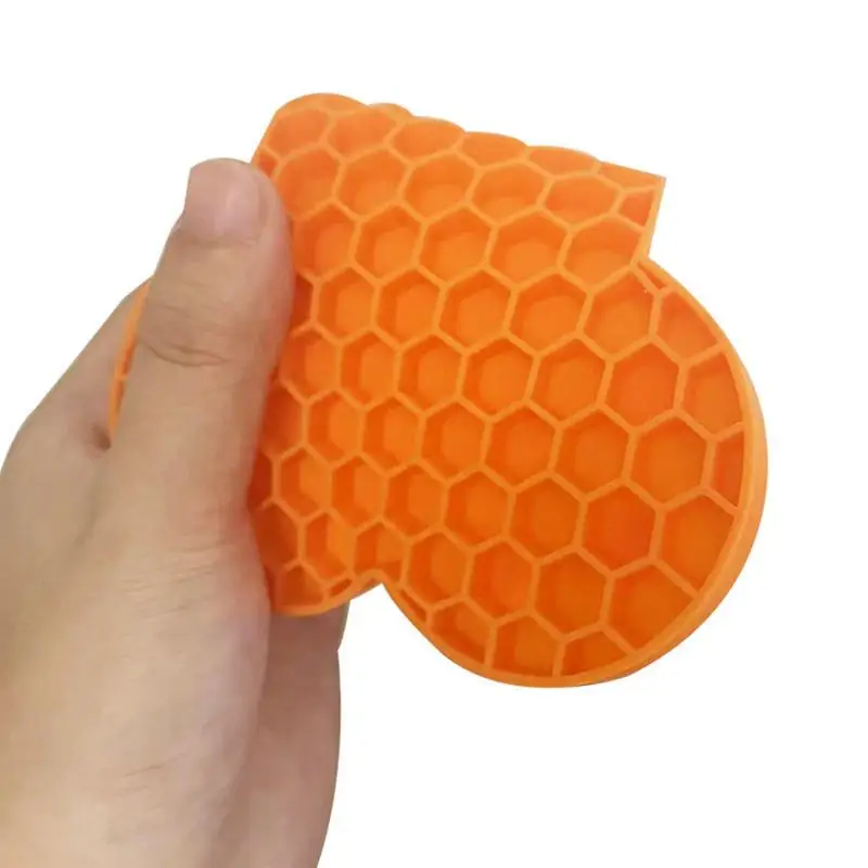 Estera para lamer para perros, estera para lamer perros en forma de hueso, alimentador lento, tazones para perros, 2 uds., almohadillas para lamer mantequilla de maní para perros, reductor de aburrimiento - imagen 2