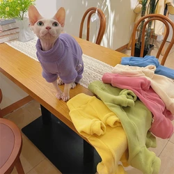 abrigo polar tipo mono para gato Sphynx y perros pequeños