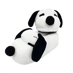 Pantuflas de Algodón Snoopy Kawaii para interiores antideslizantes
