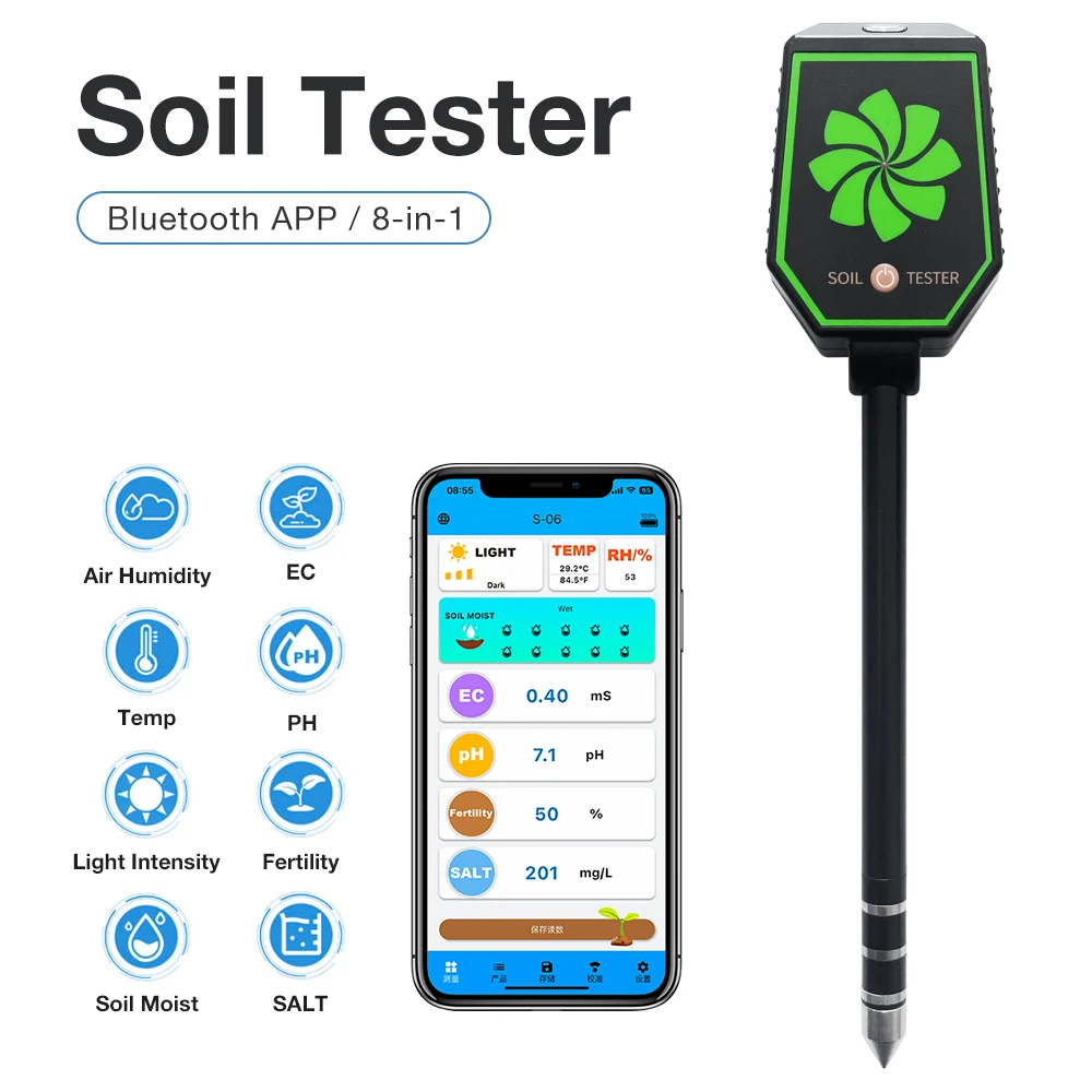 8 in 1 Soil Tester