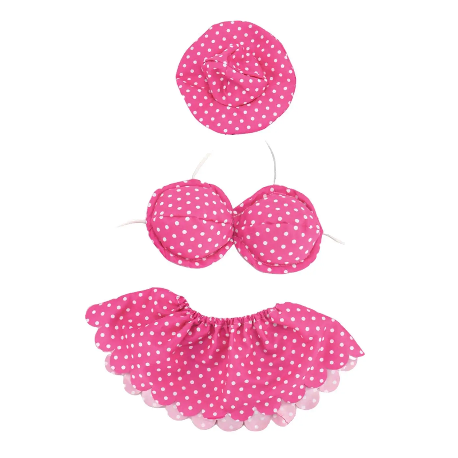 Figura decorativa de ganso con bikini para jardín – 23 pulgadas