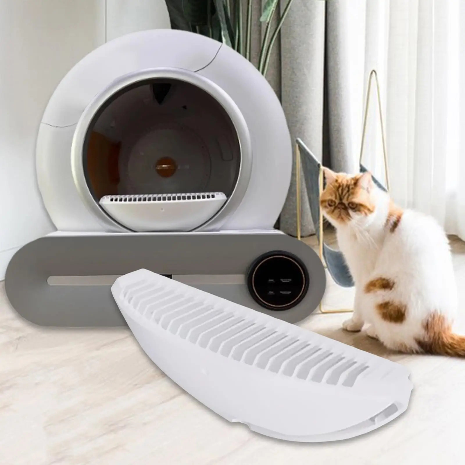 Litter Foot Pad Replacement Sand Control Leakproof for x30 Self Cleaning Box Litter Foot Pad Replacement Sand Control Leakproof for x30 Self Cleaning Box