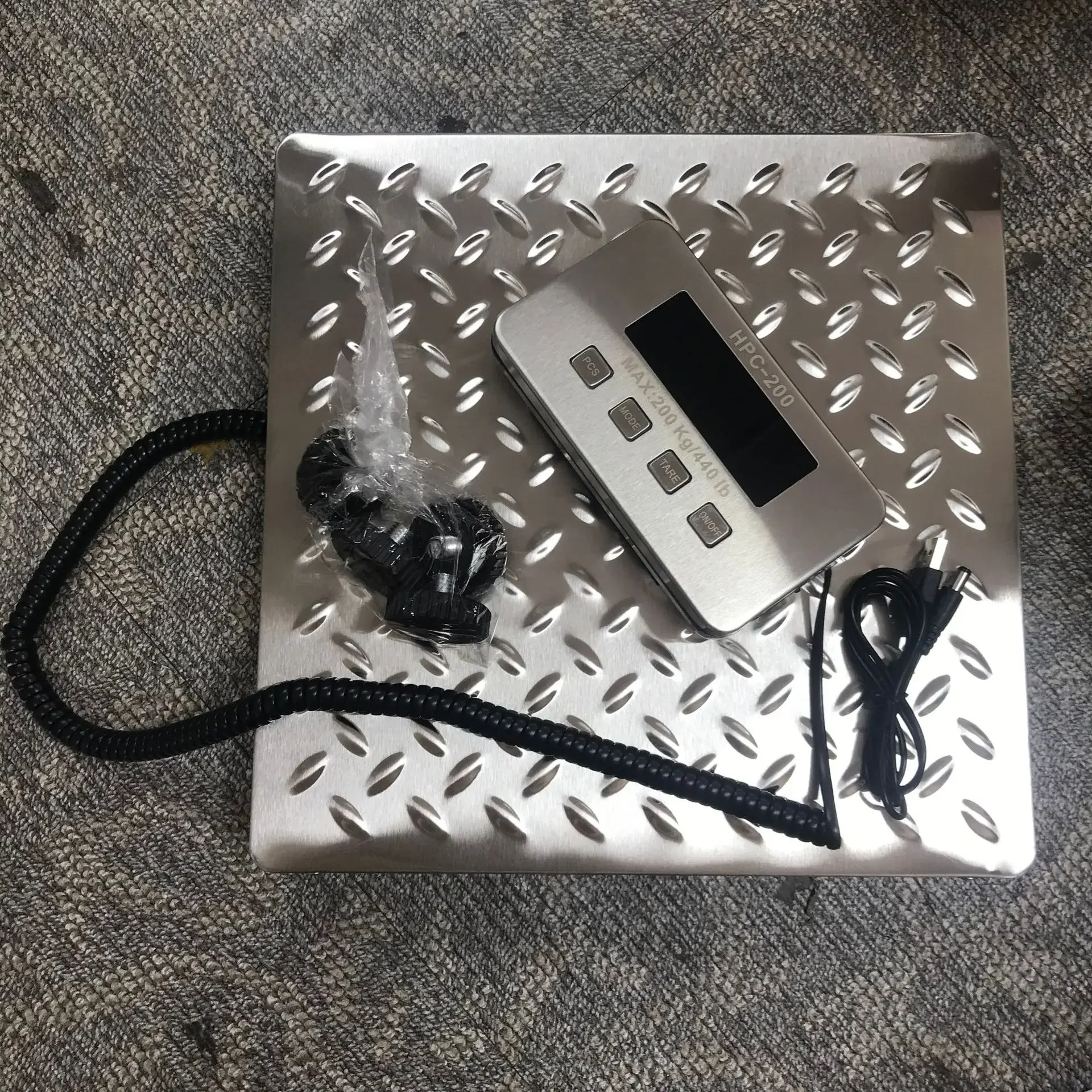 Stainless Steel Electronic Scale 30 * 30cm Multi-functional Intelligent Electronic Pattern Table Scale Pet Scales - imagen 2