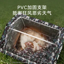 Refugio corazón para gatos: casa térmica impermeable exterior