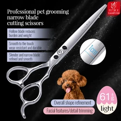 Tijeras de peluquería profesional acero japonés para perros