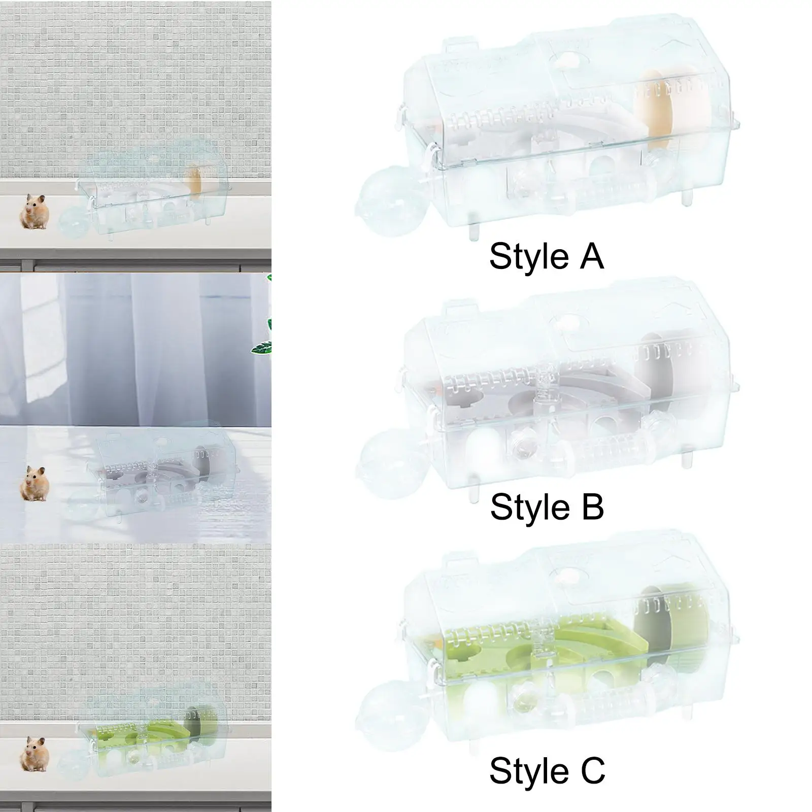 Jaula creativa para hámsteres, cobayas y ratones – hogar cómodo - imagen 2