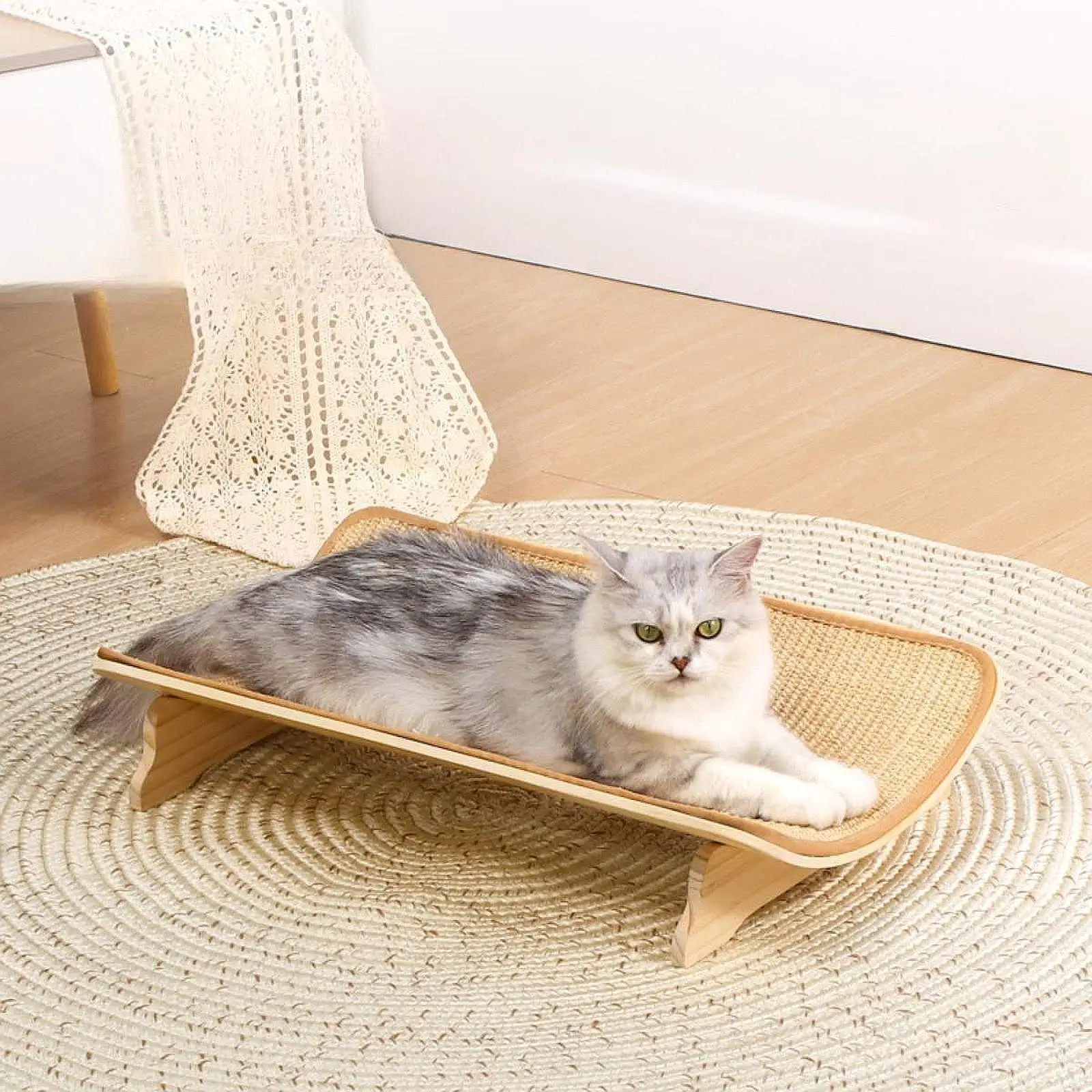 Rascador para gatos, sillón, almohadilla para rascar, muebles para gatos, sofá, juguete de entrenamiento, rascador, alfombrilla, juguete, rascador para gatos