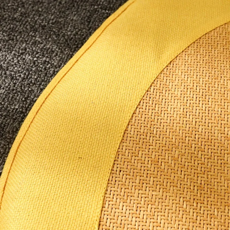 Esteras para dormir de verano para mascotas, almohadilla de cama suave tejida de mimbre para perros, estera refrescante transpirable para cachorros y gatos, suministros de disipación de calor - imagen 4