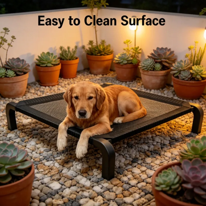 Cama plegable para perros todas las estaciones – Desmontable y lavable - imagen 3