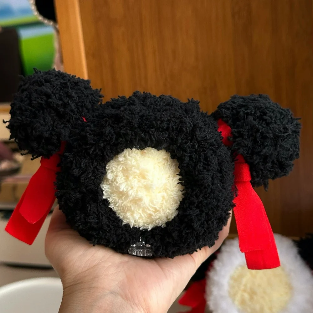 Gorro tejido de lana de otoño para mascota Ragdoll, cubierta para cabeza de bolas de gato con degradado dorado, tocado de Cosplay cálido para perros pequeños medianos en invierno - imagen 4