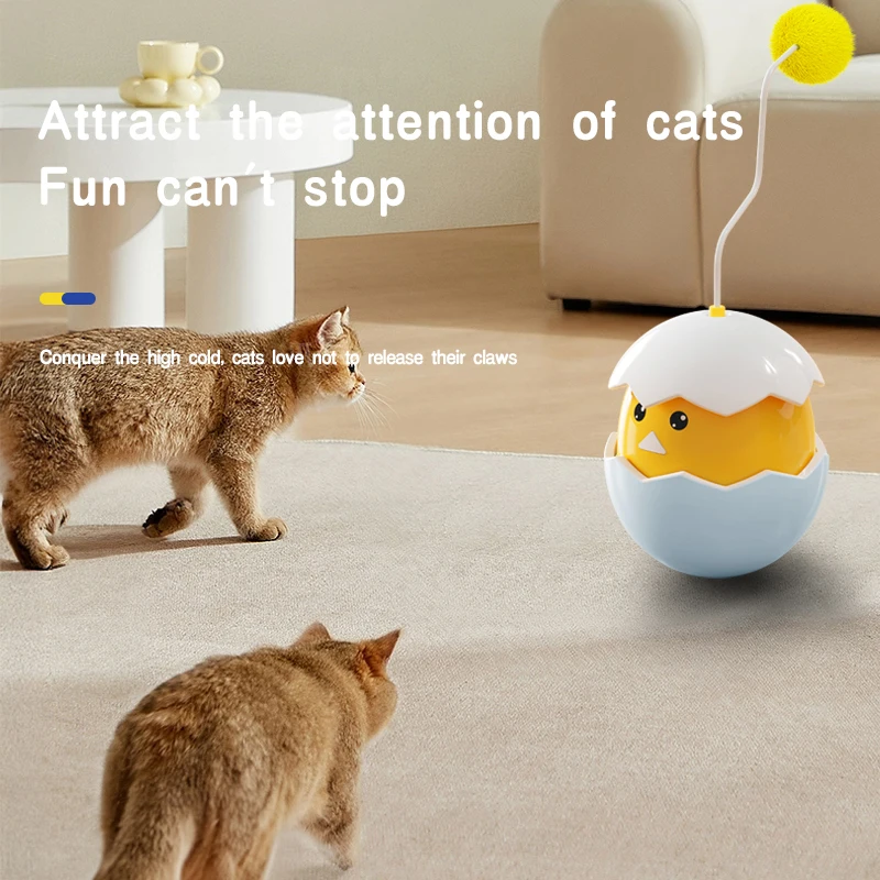 Nuevo Juguete de burlas para gatos, vaso eléctrico, juguete para gatos, sonidos y llamadas para gatitos, palo de burlas para gatos para aliviar el orificio - imagen 2