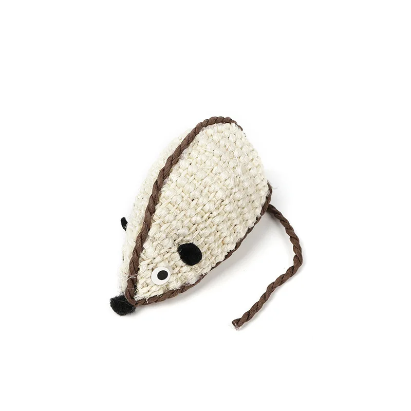 Juguetes de simulación para gatos, Sisal, ratón, garra de molienda saludable, Molar, juguetes para gatos, productos para mascotas, accesorios para mascotas, venta al por mayor - imagen 4