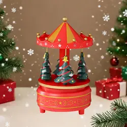 Bola de nieve musical árbol Navidad, adorno para mascotas