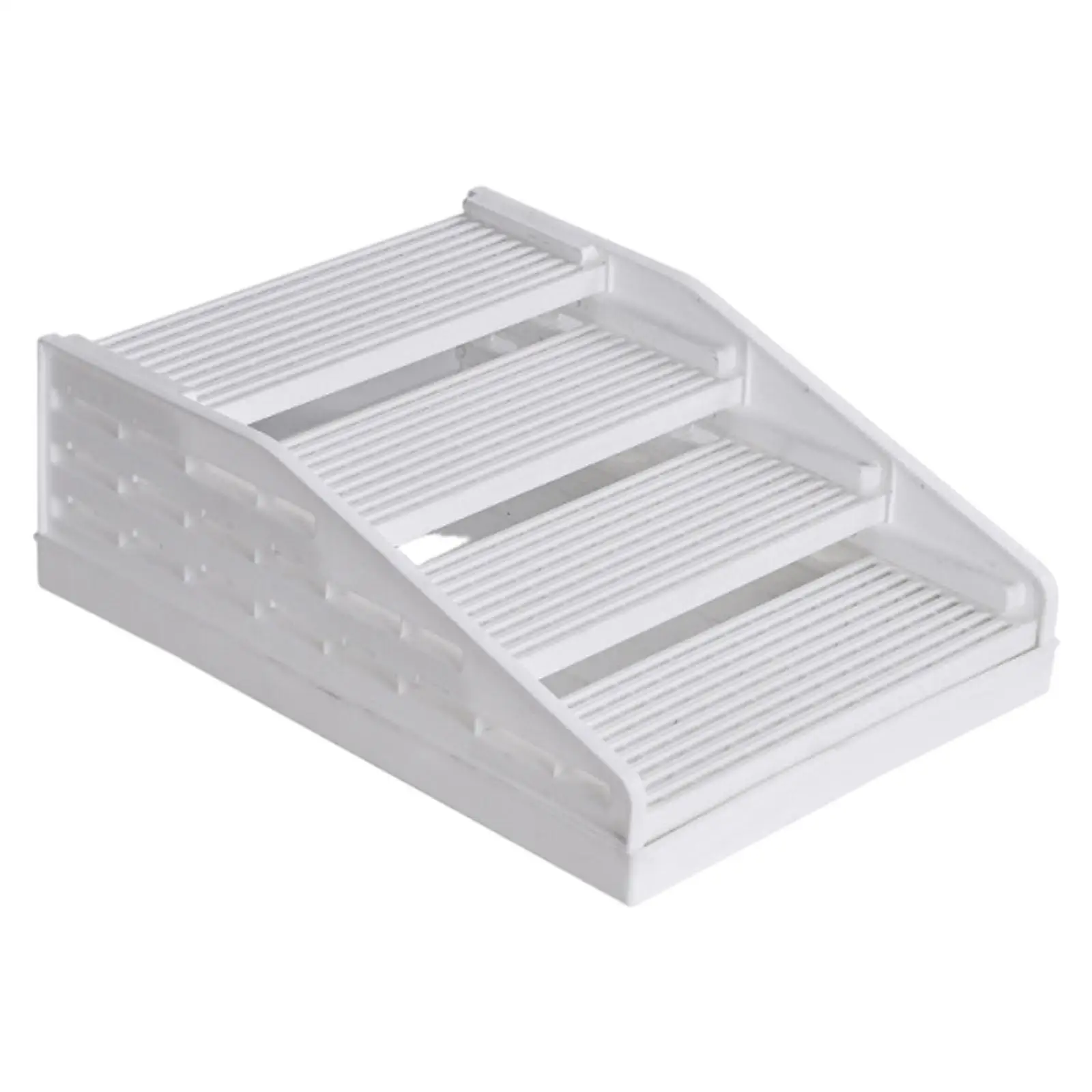 Rampa 4 pasos desmontable cómoda ajustable caja de arena gato práctica - imagen 5