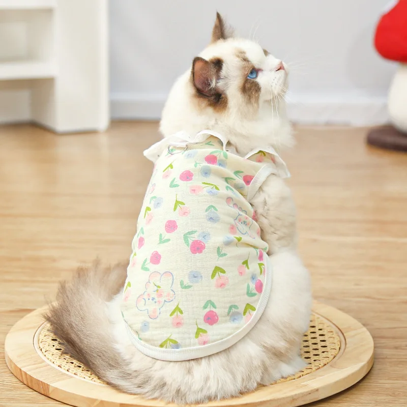 Ropa de verano ligera para perros y gatos, incluido Chihuahua - imagen 4