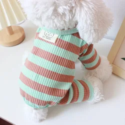 Sudadera para perros pequenos con capucha - rayas Chihuahua y Bichon
