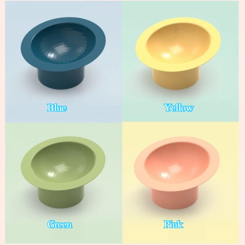 Cuenco elevado para mascotas con 45 ° Tilt & High Foot, comedero de agua para comida elevada antiasfixia con protección para el cuello para perros y gatos pequeños - imagen 4