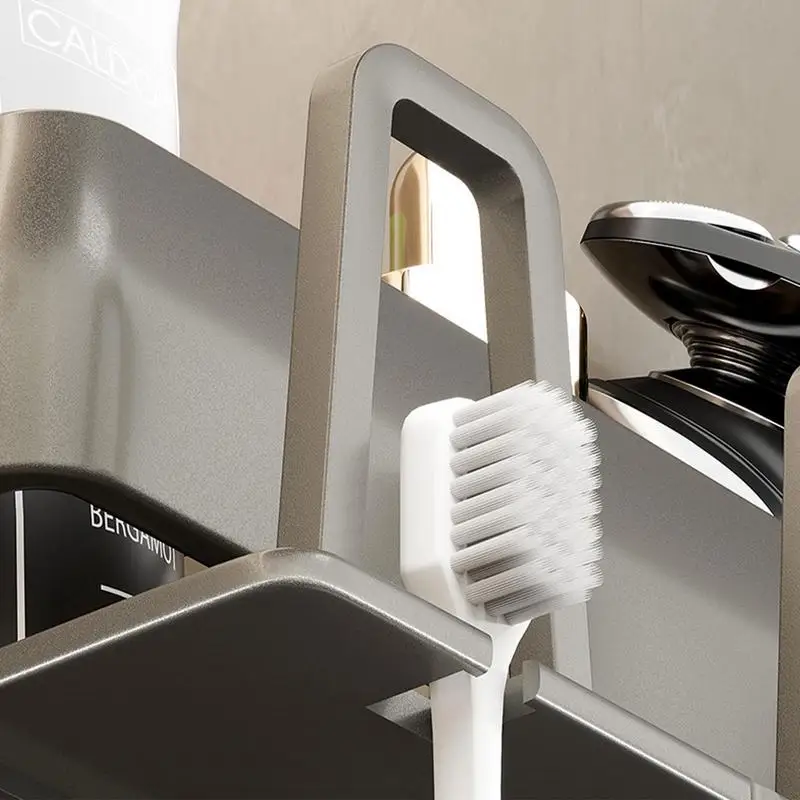 Soporte de pared para cepillo de dientes, gancho adhesivo para baño y dormitorio - imagen 2