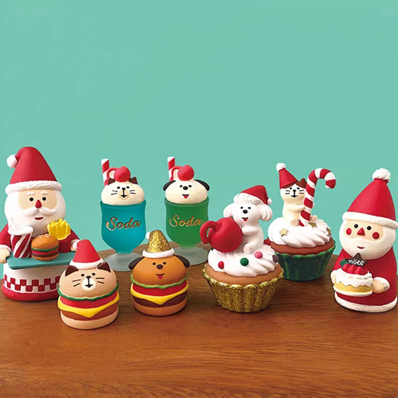 Adornos navideños para gatos en resina - decoración festiva - imagen 4