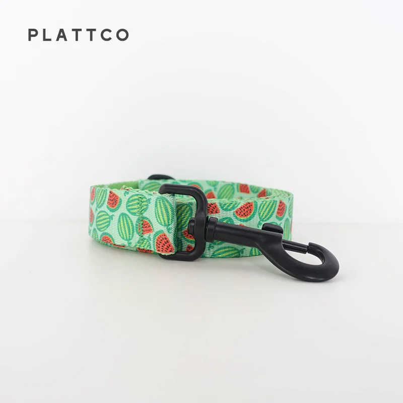 PLATTCO, cuello de pajarita personalizado WATERMELON FEAST, correa de nailon, cuello de cachorro estampado para mascota pequeña, mediana y grande, 5 tamaños PDC325 - imagen 5