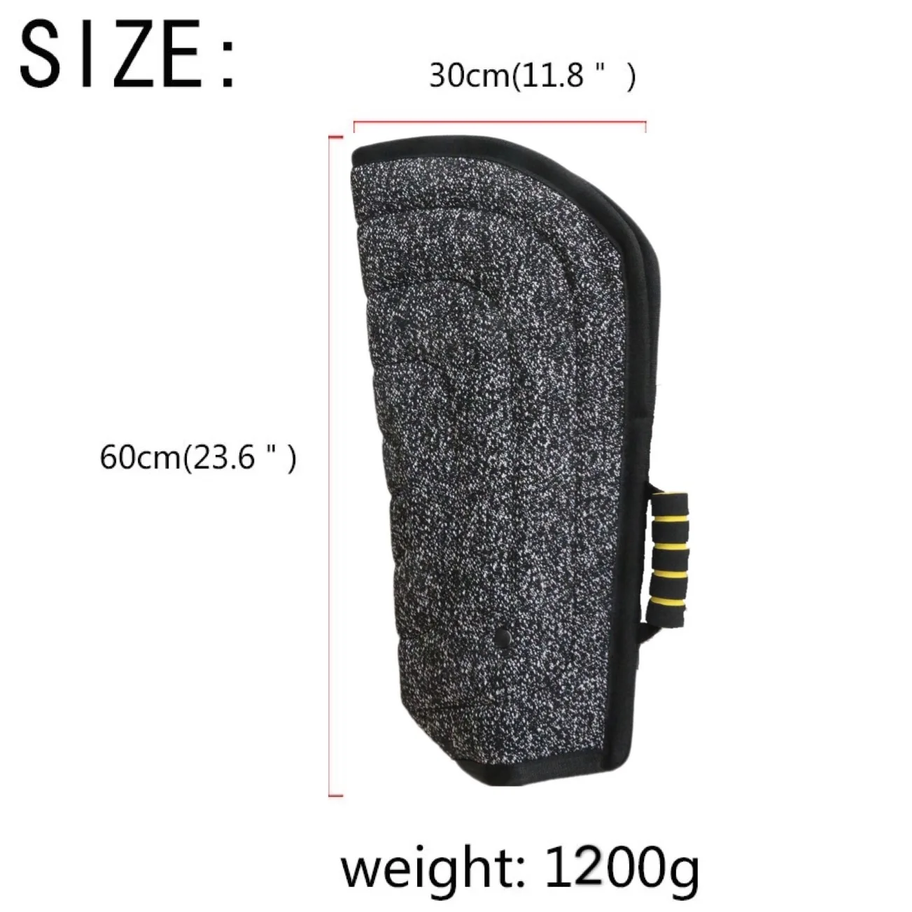 Suministros de entrenamiento para perros, manga de cáñamo, manga de entrenamiento para perros, resistente a mordeduras, palo grande, suministros para mascotas - imagen 2