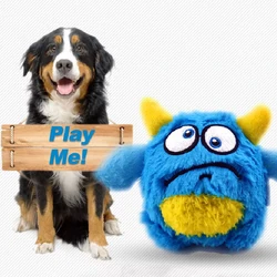 Pelota sonora para perros pequeños – Juguete masticable chillón