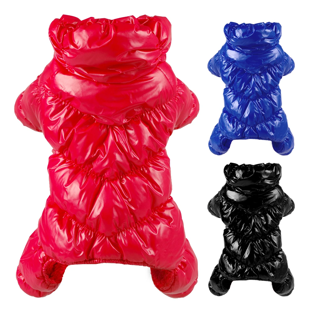 Waterproof Dog Clothes Coat WarmDog Jacket Pet Winter Clothing Jumpsuit Overalls for Small Medium Dogs French Bulldog XS-2XL - imagen 2