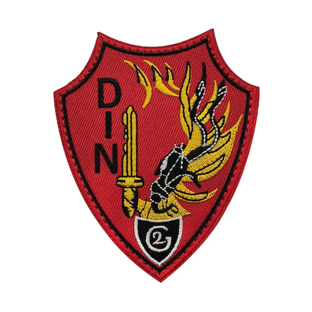 The French Foreign Legion Embroidery Patch Emblem Armband Badge Sewing Embellishment Military Tactical Embroidered Patches - imagen 4