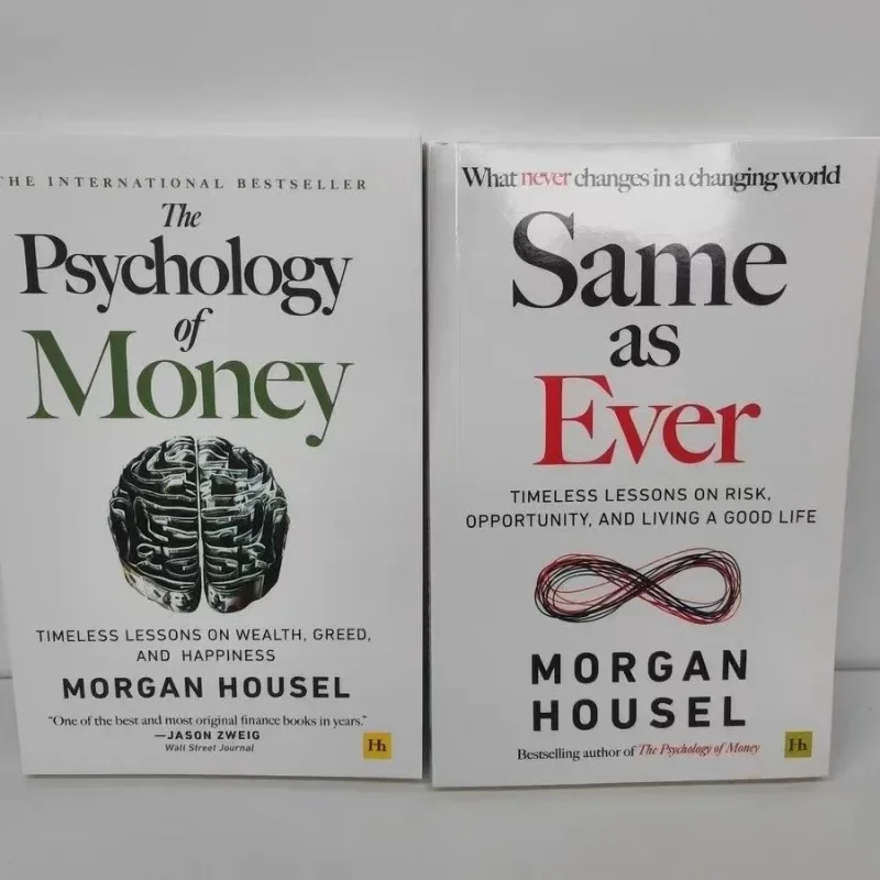 Libro de la psicología del dinero, libro en inglés, 2 libros/set de Morgan Housel, igual que Nunca - imagen 3