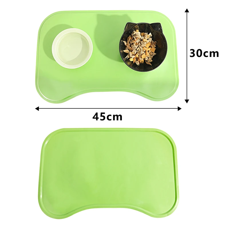 Alfombrillas de silicona para comida de perro, tapete de alimentación para gatos, fácil de limpiar, duradero, impermeable, evita que la comida se desborde el agua, accesorios para mascotas - imagen 4