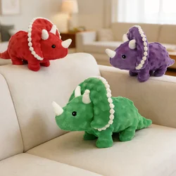 Juguete peluche dinosaurio con sonido para perros grandes – Resistente y seguro
