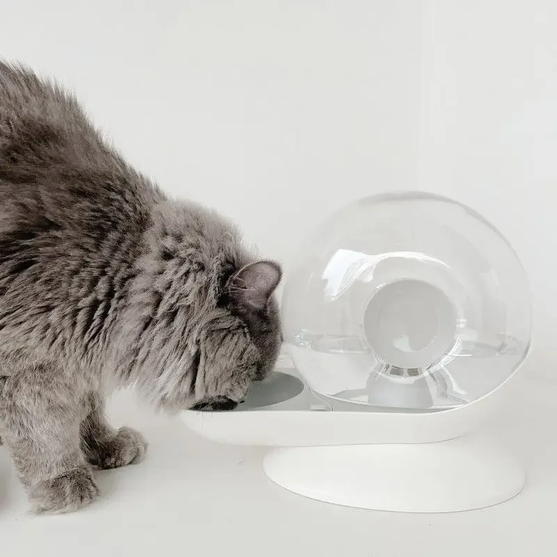 Fuente de agua para gatos de 2,8l, tazón de agua automático para gatos, dispensador de agua para mascotas con filtro, tazón grande para beber, producto para gatos - imagen 4