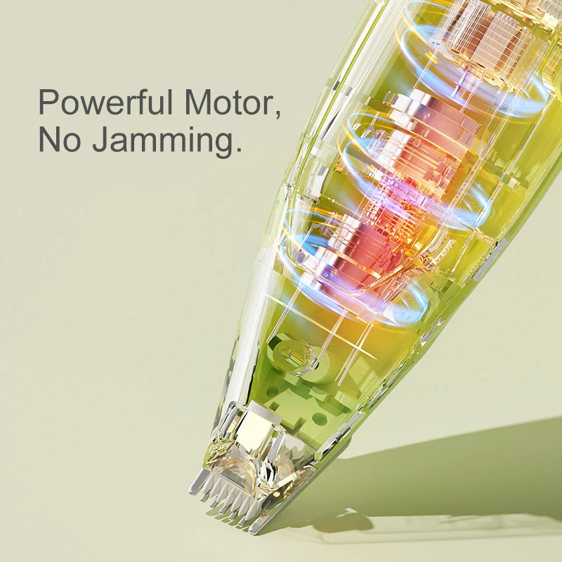 Recortador de pelo recargable para mascotas, afeitadora de pies para perros con luz LED, cortapelos eléctrico para mascotas, herramientas de aseo para mascotas sin ruido, accesorios para perros - imagen 5