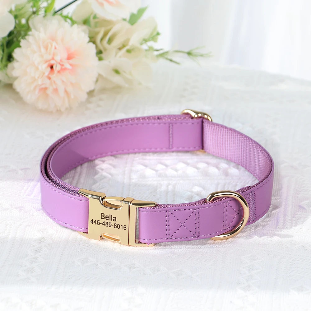 purple collar